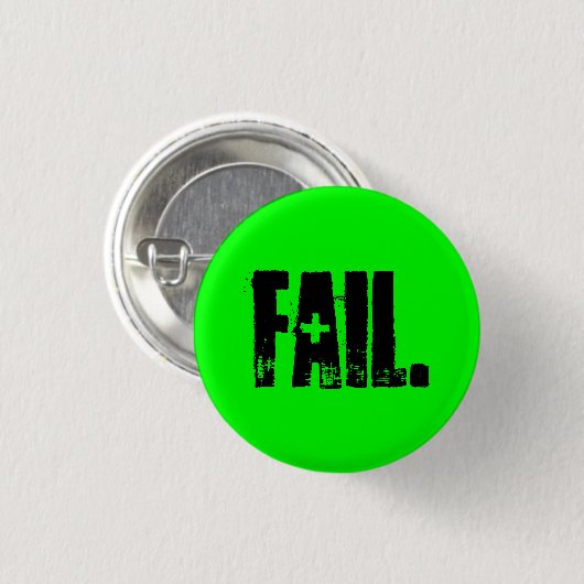 FAIL. RONDE BUTTON 3,2 CM (Voorkant /achterkant)