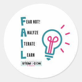 FAIL Round Sticker