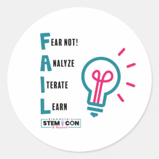 FAIL Round Sticker