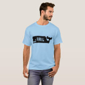 Fail Whale-Shirt (diverse kleuropties) T-shirt (Voorkant volledig)