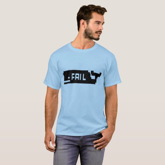 Fail Whale-Shirt (diverse kleuropties) T-shirt (Voorkant volledig)