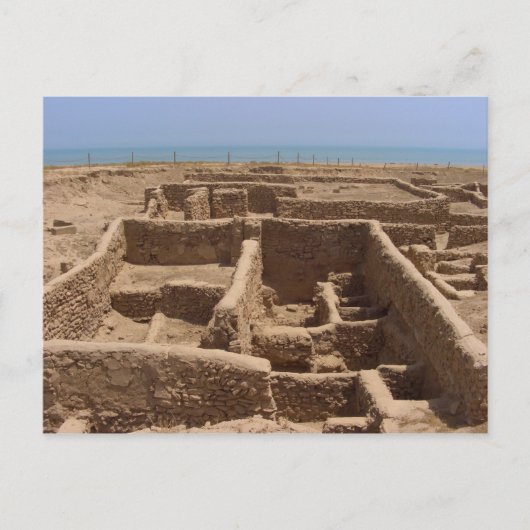 Failaka Island Greek Ruins, Koeweit Briefkaart (Voorkant)