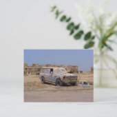 Failaka Island verlaten Car Briefkaart (Staand voorkant)