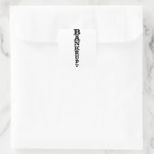 failliet vierkante sticker (Tas)
