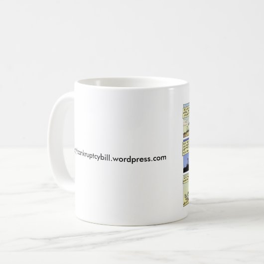 Faillissement Bill Scavenger Mok (Voorkant links)