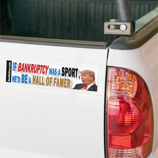 Faillissement Bumpersticker (Op Truck)