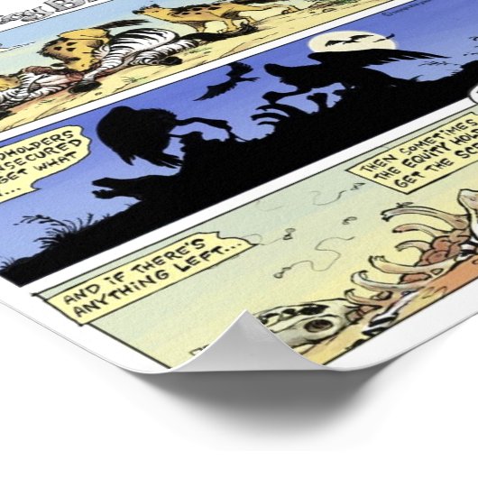 Faillissementswet - Natuurlijke Orde Poster (Hoek)