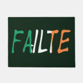 Failte overlay op Irish Flag dmcn Deurmat (Voorkant)