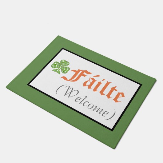Fáilte Welkom Deurmat (Schuin)