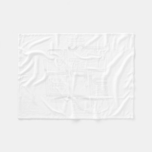 Failure Is Not An Option Motivational  Fleece Deken (Voorkant (Horizontaal))