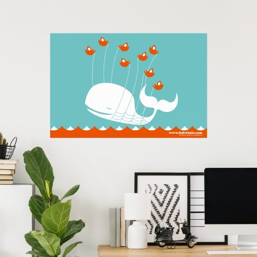 FailWhale-Poster Poster (Thuiskantoor)