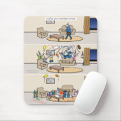 Fainings Goat Surprise parties Mousepad Muismat (Met muis)
