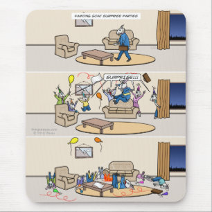 Fainings Goat Surprise parties Mousepad Muismat