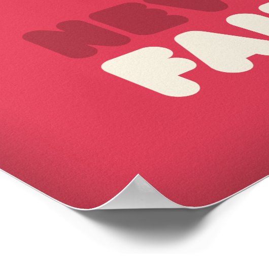 Faint Heart heeft nooit gewonnen Fair Lady Poster (Hoek)