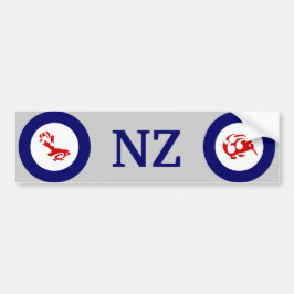 Faintail Nieuw-Zeelandse Aotearoa Bird Bumpersticker