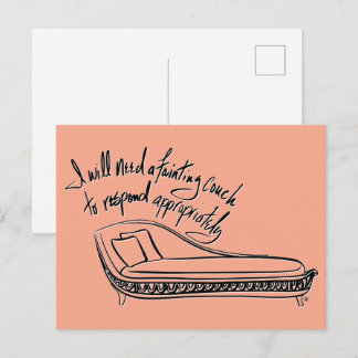 Fainting Couch Feestdagenkaart