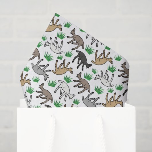 Fainting Goats Tissue Paper Tissuepapier (Cadeauzakje)