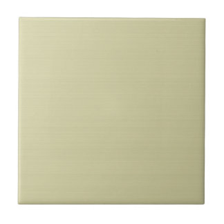 Faintly Striated Solid Sage Ceramic Tile Tegeltje