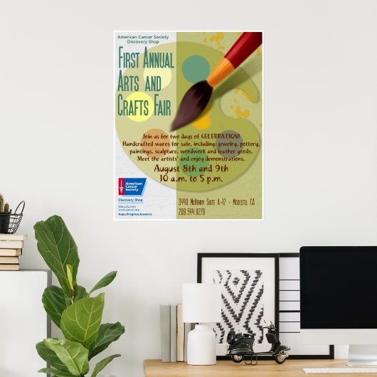 Fair Arts en Crafts Poster (Thuiskantoor)