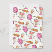 Fair Carnival pretpark Circus Verjaardag Kaart (Achterkant)