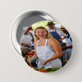 Fair Cook Off Photo Customize Ronde Button 7,6 Cm (Voorkant /achterkant)