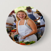 Fair Cook Off Photo Customize Ronde Button 7,6 Cm (Voorkant)