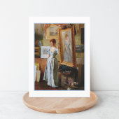 Fair Critics Charles Courtney Curran Briefkaart