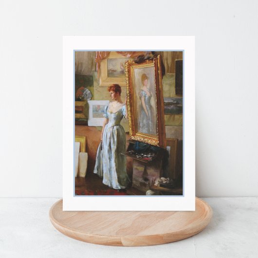 Fair Critics Charles Courtney Curran Briefkaart