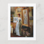 Fair Critics Charles Courtney Curran Briefkaart (Voorkant)