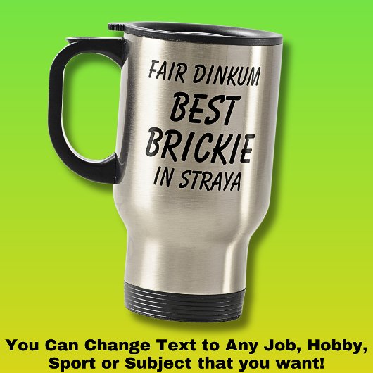 Fair Dinkum BEST BRICKIE (metselaar) in Straya Reisbeker