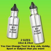 Fair Dinkum BEST DOGGER in Straya Waterfles