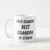 Fair Dinkum BEST OPA in Straya (Australië) Koffiemok (Links)