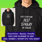 Fair Dinkum BEST SPARKY (elektricien) in Straya Hoodie