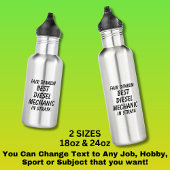 Fair Dinkum BESTE DIESEL MECHANIC in Straya Waterfles