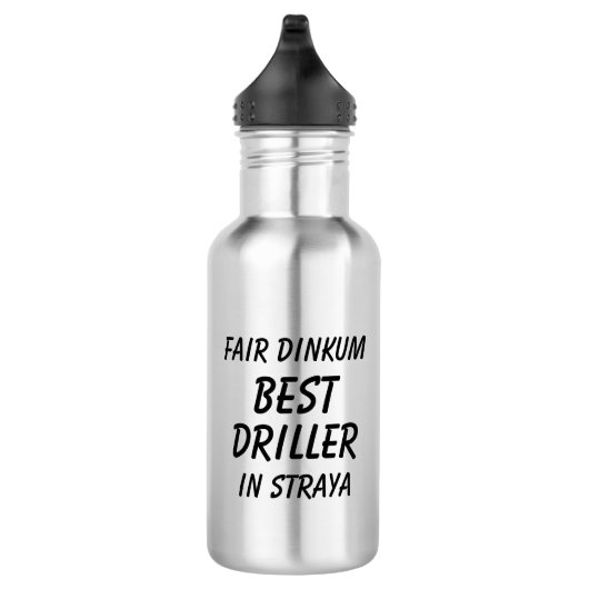 Fair Dinkum BESTE DRILLER in Straya Waterfles (Rechts)