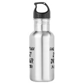 Fair Dinkum BESTE DRILLER in Straya Waterfles (Achterkant)