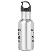 Fair Dinkum BESTE GLAZIER in Straya Waterfles (Achterkant)