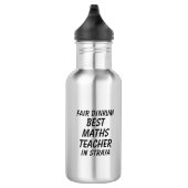 Fair Dinkum BESTE WISKUNDEN LERAAR in Straya Waterfles (Rechts)