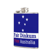 Fair Dinkum Free Australia Flask Heupfles (Links)