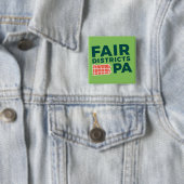 Fair Districts PA 2 " Button (In situ)