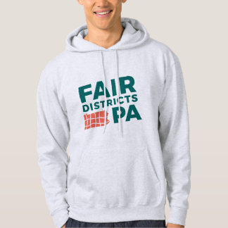 Fair Districts PA Klassieke Grijs Hoodie
