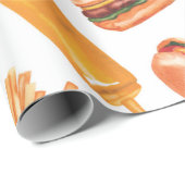 Fair Food Wrapping Paper Cadeaupapier (Rol Hoek)