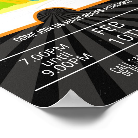 FAIR-fundraiserflyer BOOK Poster (Hoek)