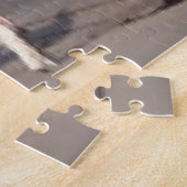 Fair Ground Roundabout in een oude Franse stad Legpuzzel (Zijkant)