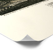 Fair Haven, VT Panorama Map - 1886 Poster (Hoek)