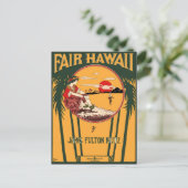 Fair Hawaii  — Hoesje muziek Briefkaart (Staand voorkant)