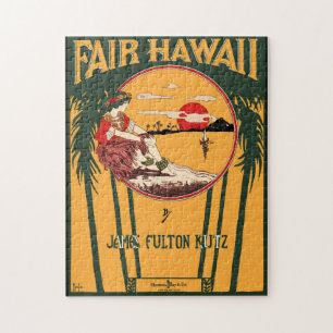 Fair Hawaii  — Hoesje muziek Legpuzzel
