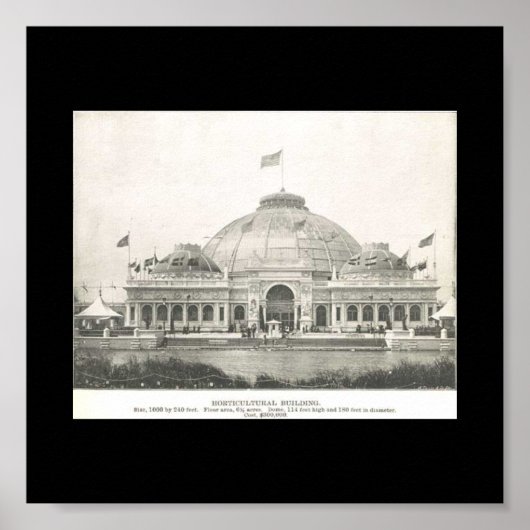 Fair-Horticulture Building van poster-World Poster (Voorkant)