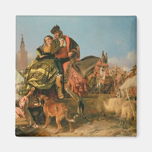 Fair in Sevilla Magneet (Voorkant)