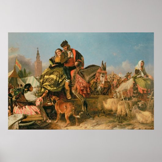 Fair in Sevilla Poster (Voorkant)